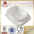 Plain white porcelain soup bowl set, ceramic bowl tablewares novelty bowls